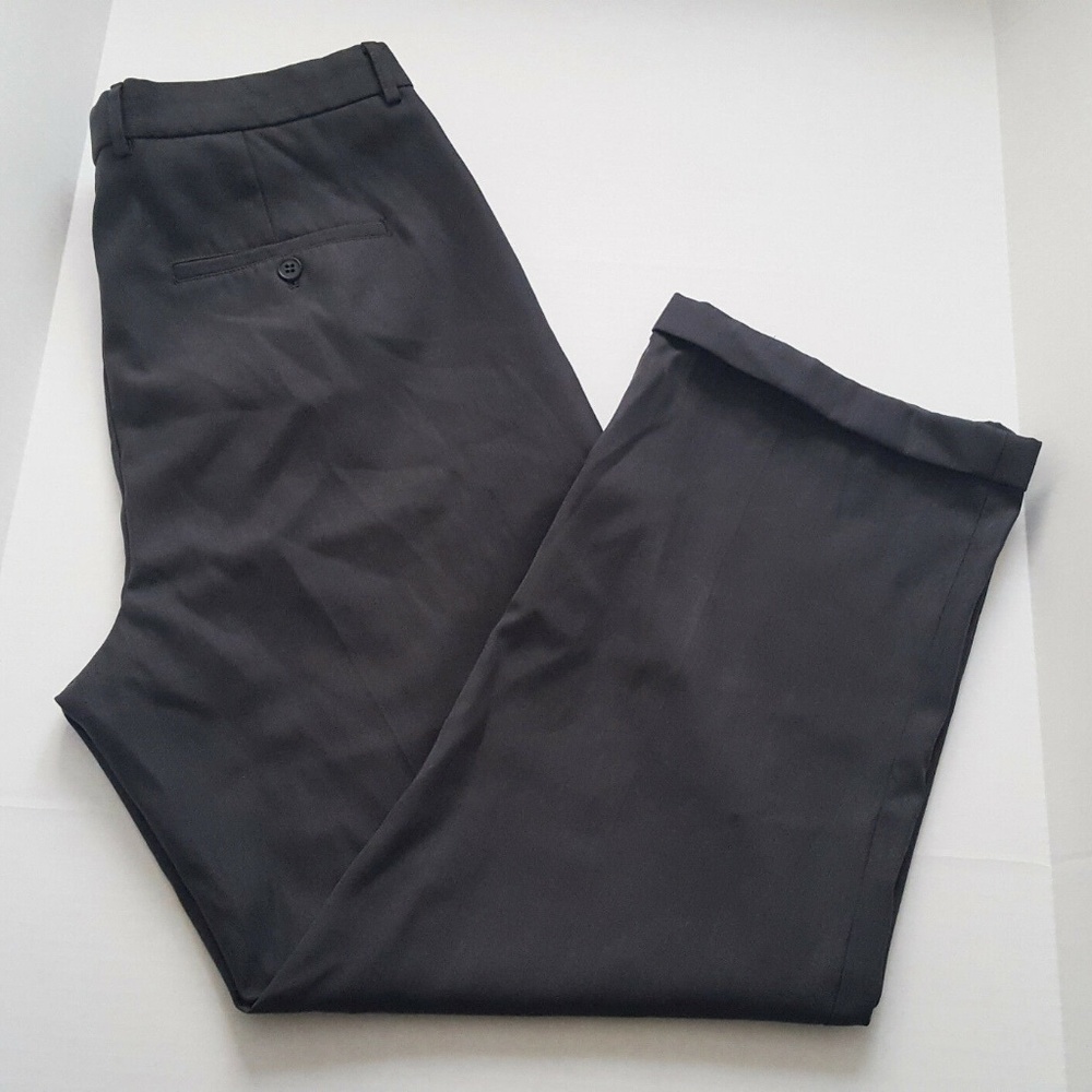 SOLD! Reunion Mens 36 Charcoal Gray Cuffed Pants